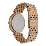  Shop Authentic Michael Kors Darci Red DIal Rose Gold Stainless Steel Strap Watch for Women - MK3378 - Luxxuri