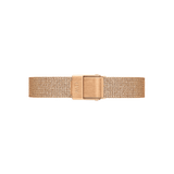  Shop Authentic Daniel Wellington Quadro Pressed Melrose White Dial Rose Gold Mesh Strap Watch For Women - DW00100465 - Luxxuri