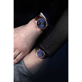  Shop Authentic Mido Baroncelli Automatic Midnight Blue Dial Brown Leather Strap Watch For Women - M7600.3.65.8 - Luxxuri