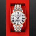 Tissot Carson Premium Powermatic 80 Silver Dial Two Tone Steel Strap Watch For Men - T122.407.22.033.00
