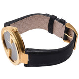  Shop Authentic Gucci Interlocking Special Edition Grammy Black Dial Black Leather Strap Watch For Men - YA133208 - Luxxuri