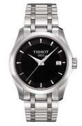  Shop Authentic Tissot T Trend Couturier Lady Black Dial Silver Steel Strap Watch For Women - T035.210.11.051.00 - Luxxuri