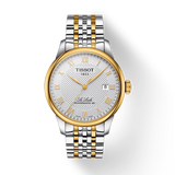  Shop Authentic Tissot T Classic Le Locle Powermatic 80 Silver Dial Two Tone Steel Strap Watch For Men - T0064072203301 - Luxxuri