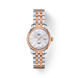  Shop Authentic Tissot Le Locle Automatic Diamonds Mother of Pearl White Dial Two Tone Steel Strap Watch For Women - T006.207.22.116.00 - Luxxuri