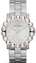  Shop Authentic Marc Jacobs Amy Silver Dial Silver Steel Strap Watch for Women - MBM3222 - Luxxuri