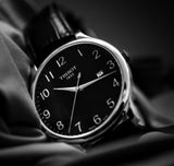  Shop Authentic Tissot T Classic Tradition Black Dial Black Leather Strap Watch For Men - T063.610.16.052.00 - Luxxuri