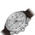  Shop Authentic Tissot T Sport Chrono XL Classic Silver Dial Brown Leather Strap Watch For Men - T116.617.16.037.00 - Luxxuri