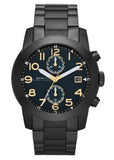  Shop Authentic Marc Jacobs Larry Chronograph Black Dial Black Steel Strap Watch for Men - MBM8606 - Luxxuri