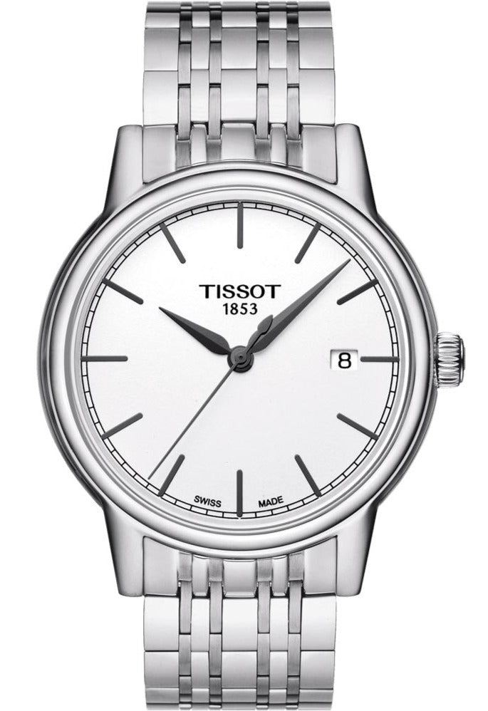  Shop Authentic Tissot Carson Steel White Dial Silver Steel Strap Watch For Men - T085.410.11.011.00 - Luxxuri