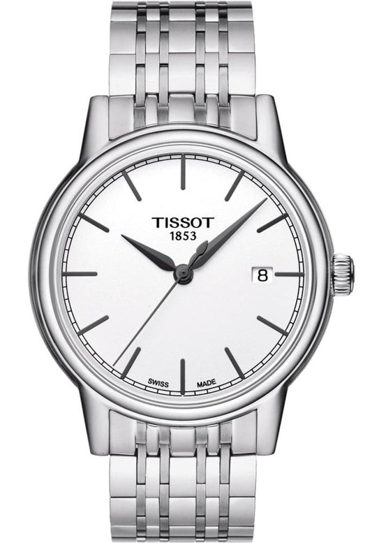  Shop Authentic Tissot Carson Steel White Dial Silver Steel Strap Watch For Men - T085.410.11.011.00 - Luxxuri