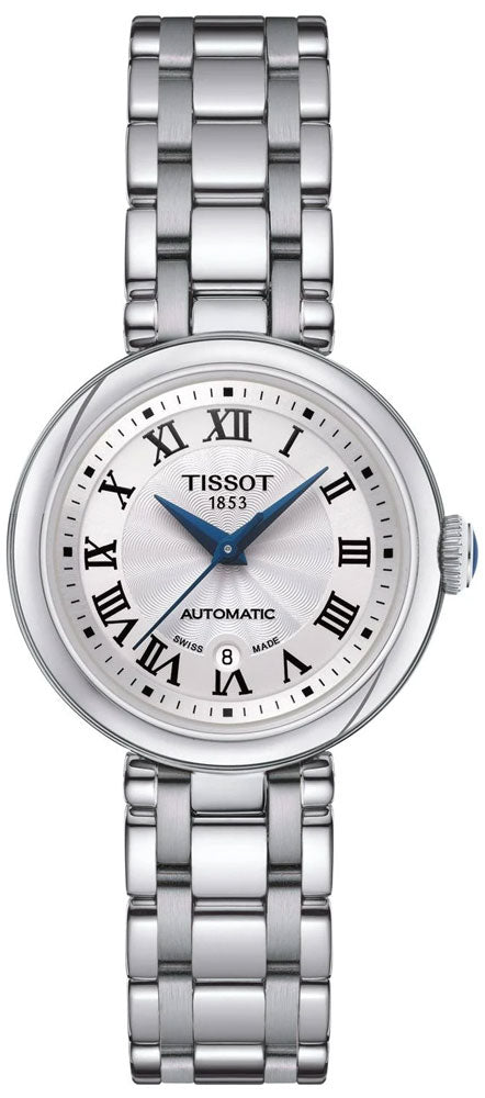  Shop Authentic Tissot Bellissima Automatic Silver Dial Silver Steel Strap Watch For Women - T126.207.11.013.00 - Luxxuri