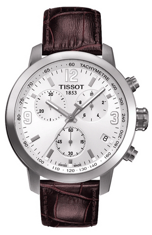  Shop Authentic Tissot PRC 200 Chronograph White Dial Watch For Men - T055.417.16.017.01 - Luxxuri