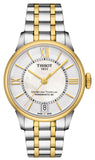 Shop Authentic Tissot Chemin Des Tourelles Powermatic 80 Lady Mother of Pearl White Dial Two Tone Steel Strap Watch For Women - T099.207.22.118.00 - Luxxuri