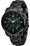  Shop Authentic Maserati Successo Aqua Edition Black Dial Stainless Steel Strap Watch For Men - R8873644003 - Luxxuri