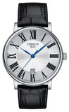  Shop Authentic Tissot Carson Premium Silver Dial Black Leather Strap Watch For Men - T122.410.16.033.00 - Luxxuri