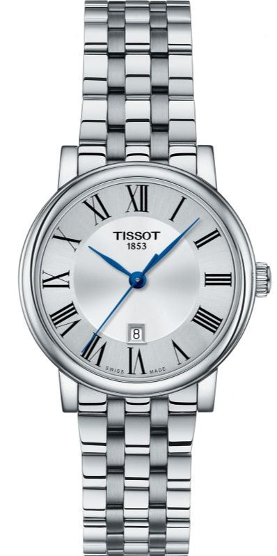  Shop Authentic Tissot Carson Premium Lady Silver Dial Silver Steel Strap Watch For Women - T122.210.11.033.00 - Luxxuri