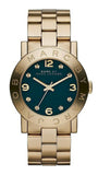  Shop Authentic Marc Jacobs Amy Green Dial Gold Steel Strap Watch for Women - MBM8619 - Luxxuri