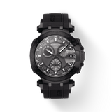  Shop Authentic Tissot T Race Chronograph Anthracite Black Dial Black Silicone Strap Watch For Men - T115.417.37.061.03 - Luxxuri