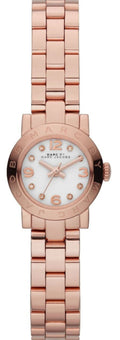  Shop Authentic Marc Jacobs Amy White Dial Rose Gold Steel Strap Watch for Women - MBM8613 - Luxxuri