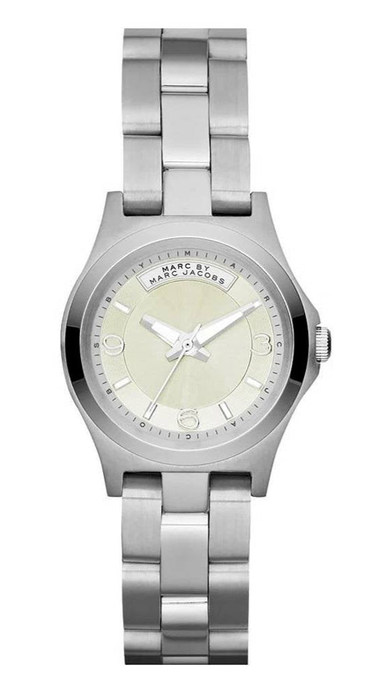  Shop Authentic Marc Jacobs Baby Dave Silver Dial Silver Steel Strap Watch for Women - MBM3234 - Luxxuri