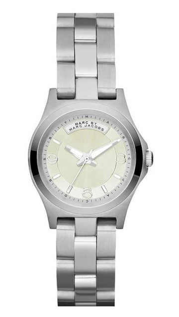  Shop Authentic Marc Jacobs Baby Dave Silver Dial Silver Steel Strap Watch for Women - MBM3234 - Luxxuri