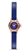  Shop Authentic Marc Jacobs Blade Blue Dial Blue Leather Strap Watch for Women - MBM8641 - Luxxuri