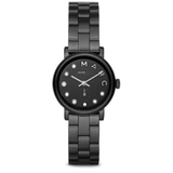  Shop Authentic Marc Jacobs Marc Black Dial Black Steel Strap Watch for Women - MBM8673 - Luxxuri
