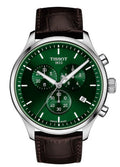  Shop Authentic Tissot Chrono XL Chronograph Classic Green Dial Brown Leather Strap Watch For Men - T116.617.16.091.00 - Luxxuri