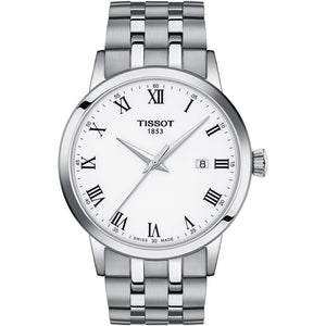  Shop Authentic Tissot T Classic Dream White Dial Silver Steel Strap Watch For Men - T129.410.11.013.00 - Luxxuri