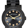  Shop Authentic Marc Jacobs Amy Black Dial Black Steel Strap Watch for Women - MBM8595 - Luxxuri