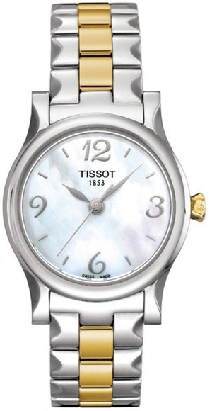  Shop Authentic Tissot T Wave Mother of Pearl Dial Watch For Women - T028.210.22.117.00 - Luxxuri
