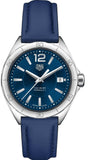  Shop Authentic Tag Heuer Formula 1 Quartz Blue Dial Blue Leather Strap Watch for Women - WBJ1312.FC8231 - Luxxuri