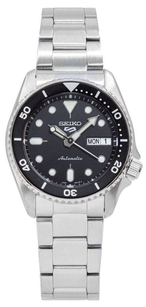  Shop Authentic Seiko 5 Sports SKX Automatic Black Dial Silver Steel Strap Watch For Men - SRPK29K1 - Luxxuri