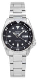  Shop Authentic Seiko 5 Sports SKX Automatic Black Dial Silver Steel Strap Watch For Men - SRPK29K1 - Luxxuri