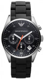  Shop Authentic Emporio Armani Sportivo Chronograph Black Dial Black Strap Watch For Men - AR5858 - Luxxuri