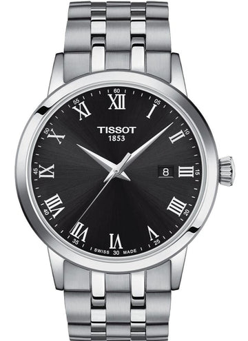  Shop Authentic Tissot Classic Dream Black Dial Silver Steel Strap Watch For Men - T129.410.11.053.00 - Luxxuri