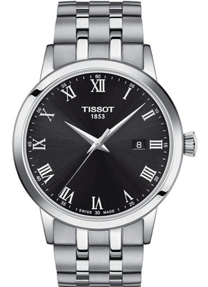  Shop Authentic Tissot Classic Dream Black Dial Silver Steel Strap Watch For Men - T129.410.11.053.00 - Luxxuri