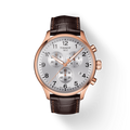  Shop Authentic Tissot Chrono XL Classic Silver Dial Brown Leather Strap Watch For Men - T116.617.36.037.00 - Luxxuri