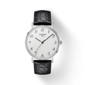  Shop Authentic Tissot Everytime Desire Medium White Dial Black Leather Strap Watch For Men - T109.410.16.032.00 - Luxxuri