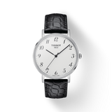 Shop Authentic Tissot Everytime Desire Medium White Dial Black Leather Strap Watch For Men - T109.410.16.032.00 - Luxxuri