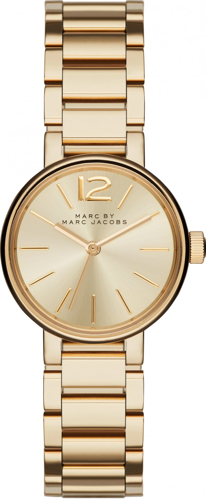  Shop Authentic Marc Jacobs Peggy Gold Dial Gold Steel Strap Watch for Women - MBM3405 - Luxxuri