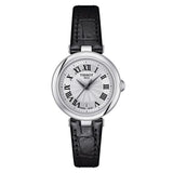  Shop Authentic Tissot Bellissima Small Lady Silver Dial Black Leather Strap Watch For Women - T126.010.16.013.00 - Luxxuri