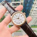  Shop Authentic Tissot T Classic Ballade Powermatic 80 Lady Silver Dial Brown Leather Strap Watch For Women - T108.408.26.037.00 - Luxxuri