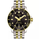  Shop Authentic Tissot Seastar 1000 Powermatic 80 Black Dial Two Tone Steel Strap Watch For Men - T120.407.22.051.00 - Luxxuri