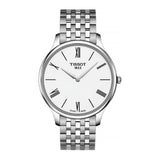  Shop Authentic Tissot T Classic Tradition 5.5 White Dial Watch For Men - T063.409.11.018.00 - Luxxuri