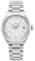 Tag Heuer Formula 1 Mother of Pearl White Dial Silver Steel Strap Watch for Women - WBJ1318.BA0666