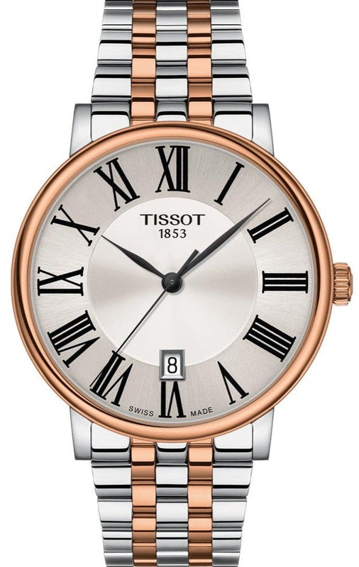  Shop Authentic Tissot T Classic Carson Premium Silver Dial Two Tone Steel Strap Watch For Men - T122.410.22.033.00 - Luxxuri