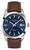  Shop Authentic Tissot Gentleman Powermatic 80 Silicium Blue Dial Brown Leather Strap Watch For Men - T127.407.16.041.00 - Luxxuri