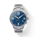 Shop Authentic Tissot T Sport Chrono XL Chronograph Blue Dial Silver Steel Strap Watch For Men - T116.617.11.047.00 - Luxxuri