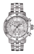  Shop Authentic Tissot PRS 200 Chronograph Silver Dial Watch For Men - T067.417.11.031.00 - Luxxuri